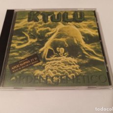 CDs de Música: KTULU ORDEN GENETICO. Lote 310146658