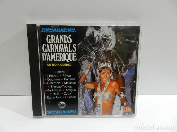 CDs de m&uacute;sica: DISCO CD. Grands Carnaval DAmerique (De Rio A Qu&eacute;bec). COMPACT DISC. - Foto 1
