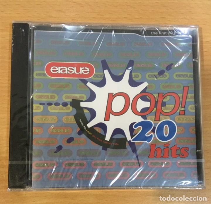 CDs de m&uacute;sica: CD ERASURE - THE FIRST 20 HITS POP. PRECINTADO - Foto 1