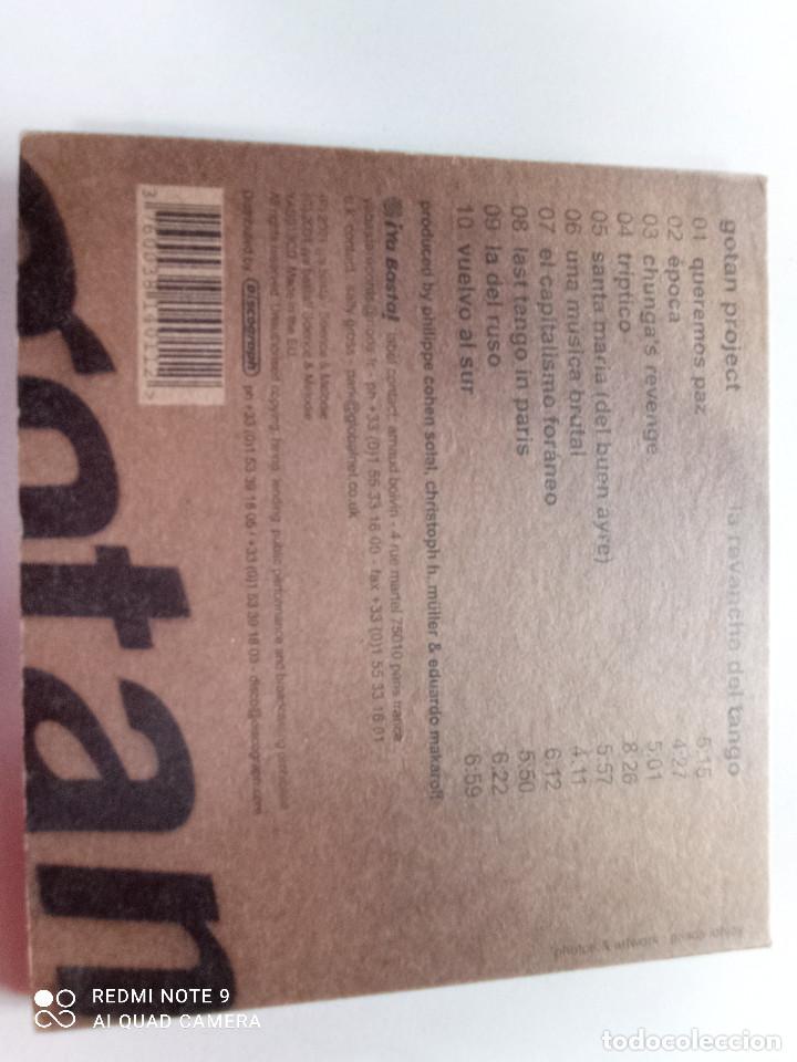 CDs de m&uacute;sica: GOTAN PROJECT - La Revancha Del Tango - CD DIGIPACK 2001 - Foto 5