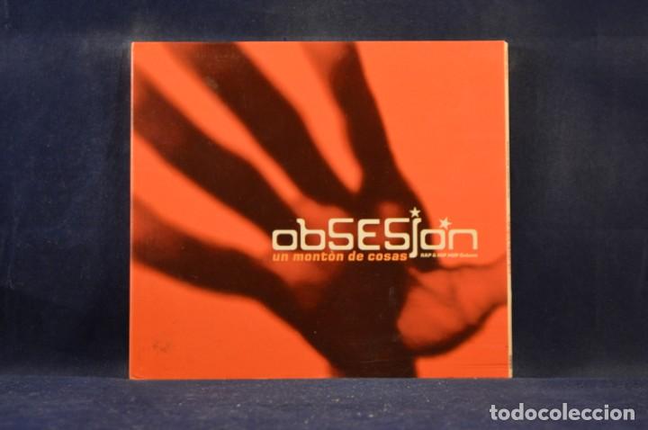 CDs de m&uacute;sica: OBSESI&Oacute;N - UN MONT&Oacute;N DE COSAS - CD - Foto 1