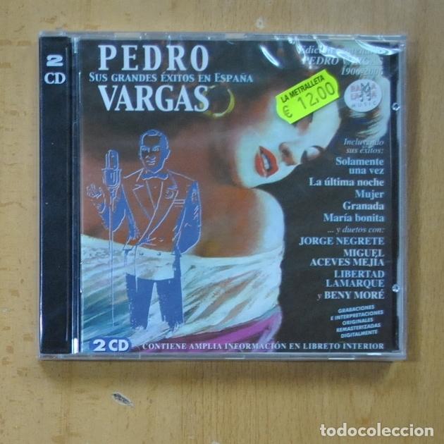 CDs de m&uacute;sica: PEDRO VARGAS - SUS GRANDES EXITOS EN ESPA&Ntilde;A - 2 CD - Foto 1