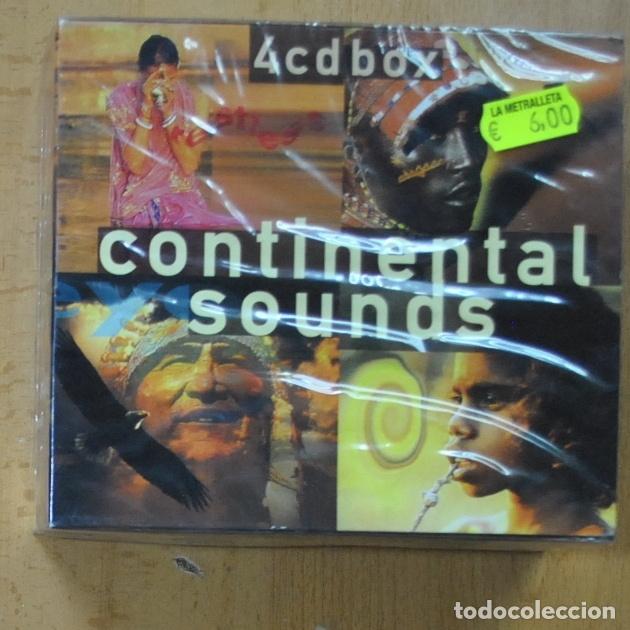 CDs de m&uacute;sica: VARIOS - CONTINENTAL SOUNDS - 4 CD - Foto 1