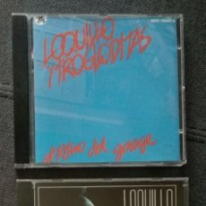 CDs de Música: 2 CD - LOQUILLO Y TROGLODITAS (EDICIÓN DIFÍCIL MADE IN GERMANY) + LOQUILLO (1994 LA VIDA POR DELANTE. Lote 244507175