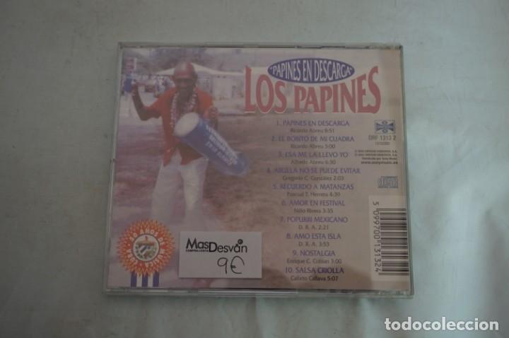 CDs de m&uacute;sica: CD- PAPINES EN DESCARGA - LOS PAPINES - Foto 3