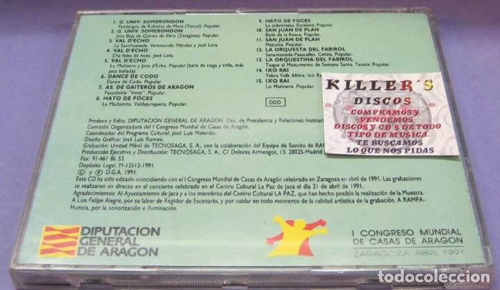 CDs de m&uacute;sica: Folklore / Arag&oacute;n 91 - CD Diputaci&oacute;n general de Arag&oacute;n - Foto 2