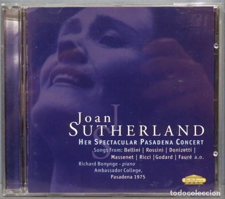 CDs de m&uacute;sica: Her Spectacular Pasadena Concert. SUTHERLAND - Foto 1