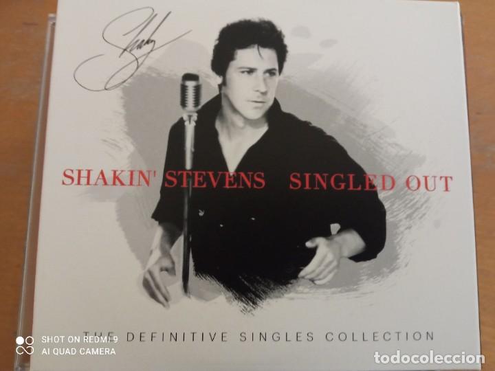 CDs de m&uacute;sica: SHAKIN&acute; STEVENS SINGLED OUT 3XCDS ESTUCHE CON LIBRETO - Foto 1
