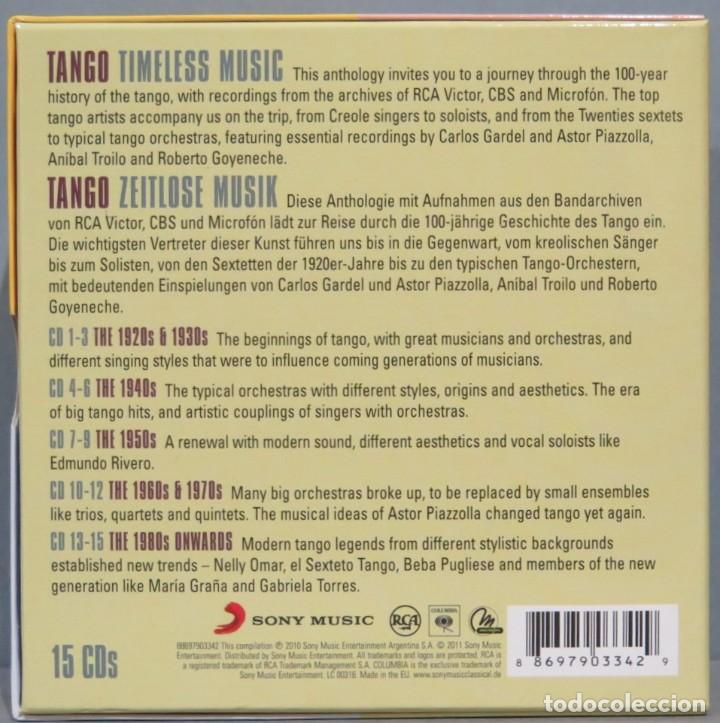 CDs de m&uacute;sica: CAJA 15 CD. TANGO AN ANTHOLOGY - Foto 2