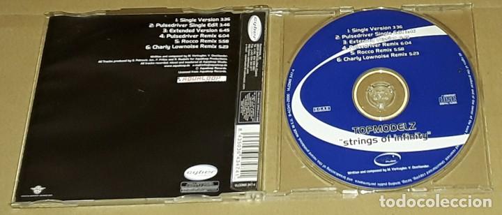 CDs de m&uacute;sica: CD MAXI - TOPMODELZ - STRING OF INFINITY - 6 TRACKS - Foto 2