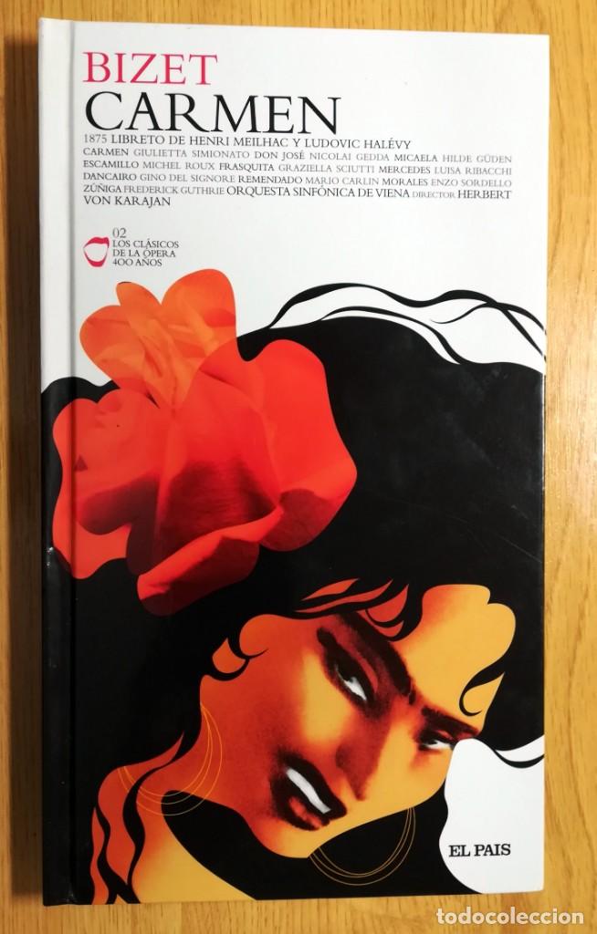 Music CDs: LIBRO CD BIZET CARMEN LOS CLASICOS DE LA OPERA 400 A&Ntilde;OS EL PAIS