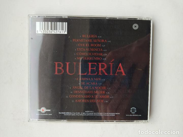 CDs de m&uacute;sica: BULERIA. DAVID BISBAL. CD. TDKCD37 - Foto 3