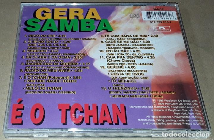 CDs de m&uacute;sica: CD - GERA SAMBA - E O TCHAN - MADE IN USA - Foto 2