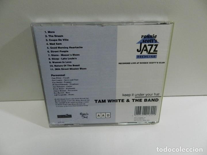 CDs de m&uacute;sica: DISCO CD. Tam White & The Band &lrm;&ndash; Keep It Under Your Hat. COMPACT DISC. - Foto 2