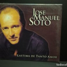 CDs de Música: JOSE MANUEL SOTO - LASTIMA DE TANTO AMOR - CD NUEVO PRECINTADO 2005 PEPETO