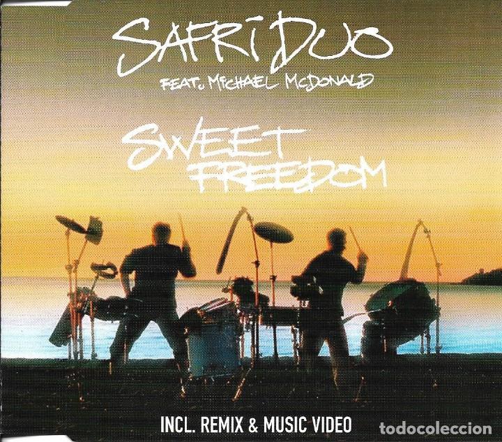 Musik-CDs: SAFRI DUO FEAT. MICHAEL MCDONALD - SWEET FREEDOM CD SINGLE 4 TEMAS 2002