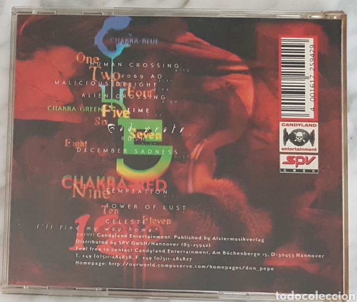 CDs de m&uacute;sica: CD PROJECT PITCHFORK - CHAKRA : RED !. INDUSTRIAL, SYNTH POP - Foto 2