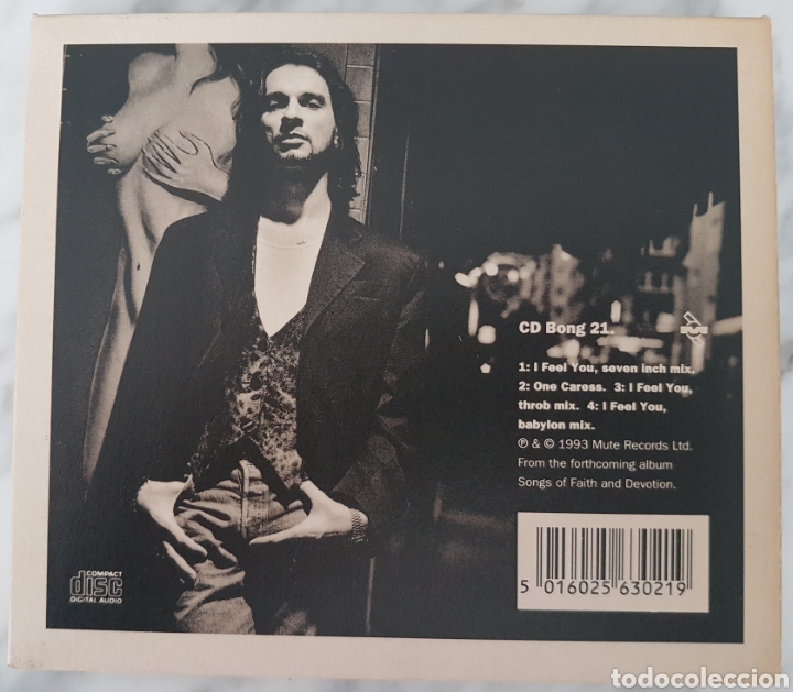 CDs de m&uacute;sica: CD DEPECHE MODE - I FEEL YOU. CD BONG 21 - Foto 2