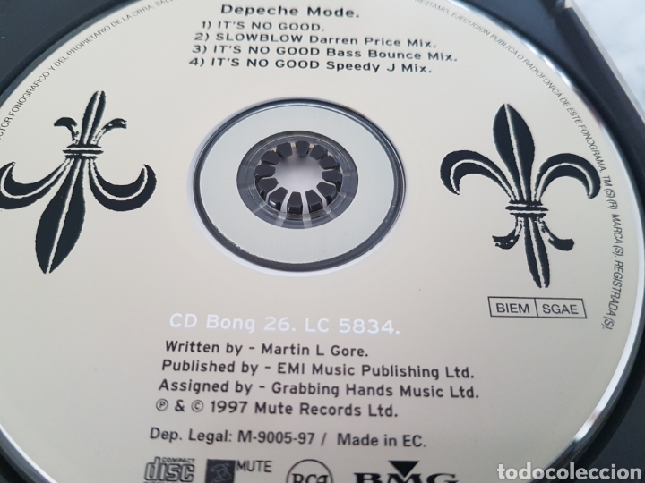 CDs de m&uacute;sica: CD DEPECHE MODE - IT S NO GOOD. ED. ESPA&Ntilde;OLA - Foto 4