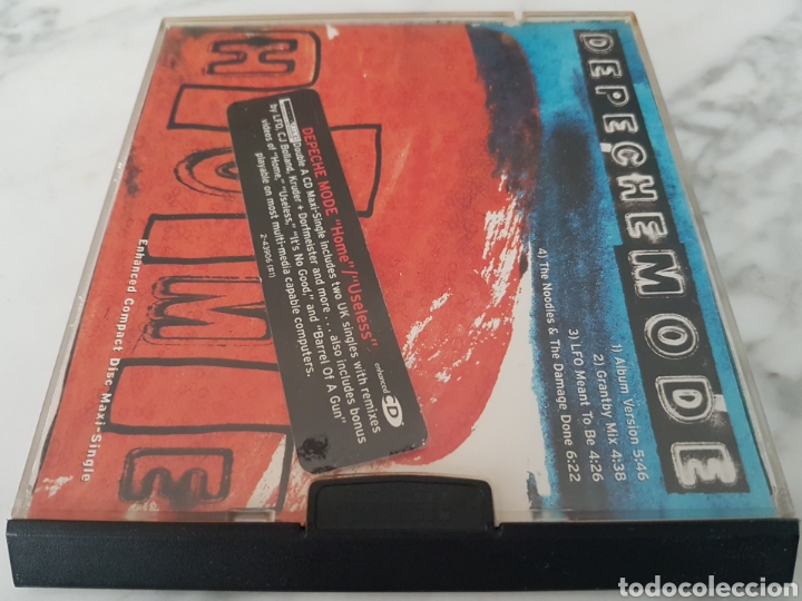 CDs de m&uacute;sica: CD DEPECHE MODE -HOME/ USELESS. CAJA ESPECIAL - Foto 2