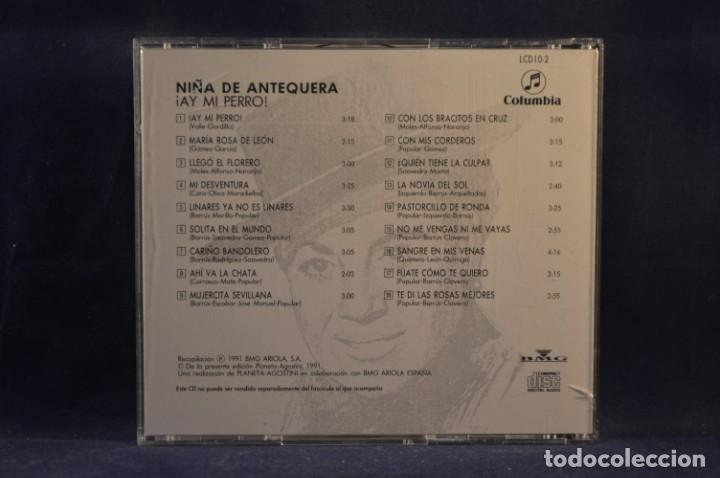 CDs de m&uacute;sica: NI&Ntilde;A DE ANTEQUERA - AY MI PERRO - CD - Foto 2