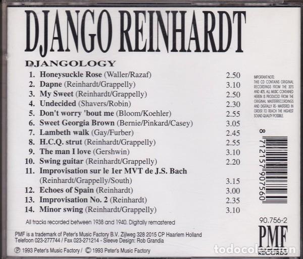 CDs de m&uacute;sica: Django Reinhardt - Djangology - Foto 2