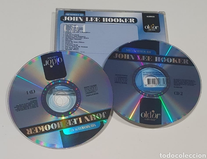 CDs de m&uacute;sica: JOHN LEE HOOKER / 2CD / MEMORIES - Foto 2