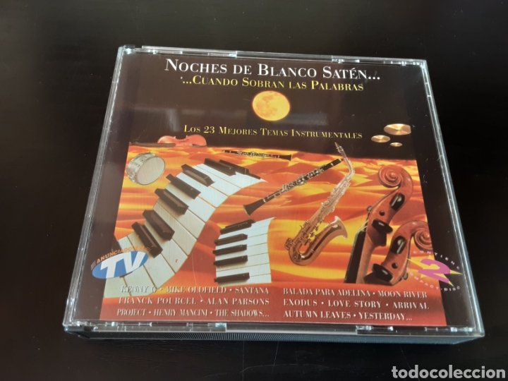 CDs de m&uacute;sica: Noches de blanco sat&eacute;n - Foto 1
