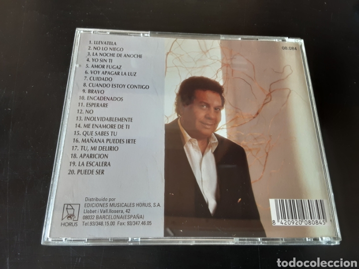 CDs de m&uacute;sica: Moncho. 20 mejores boleros. - Foto 3