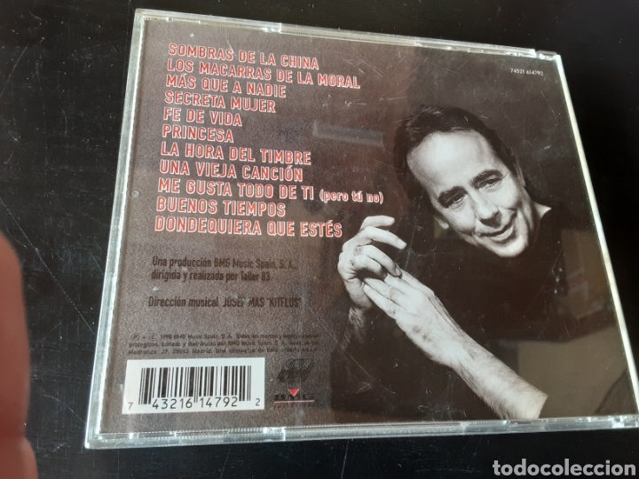 CDs de m&uacute;sica: Serrat. Sombra de la China. - Foto 3