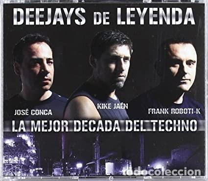 CDs de m&uacute;sica: Deejays De Leyenda (La Mejor D&eacute;cada Del Techno) 3 cd - Foto 1