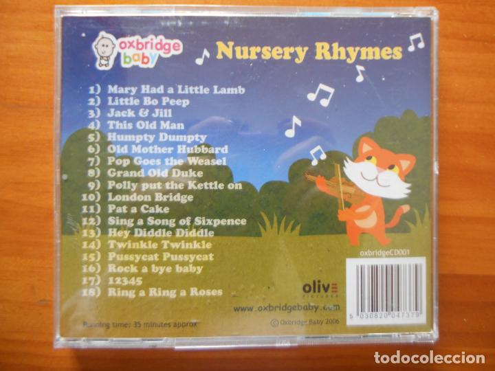 CDs de m&uacute;sica: CD NURSERY RHYMES (U3) - Foto 2