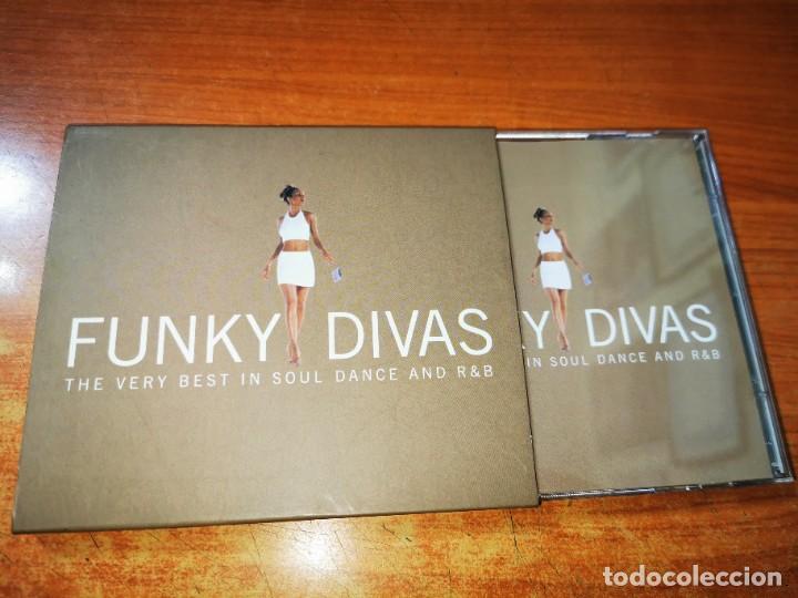 CD di Musica: FUNKY DIVAS The very best in soul dance and R & B - 2 CD KYLIE MINOGUE JENNIFER LOPEZ AALIYAH