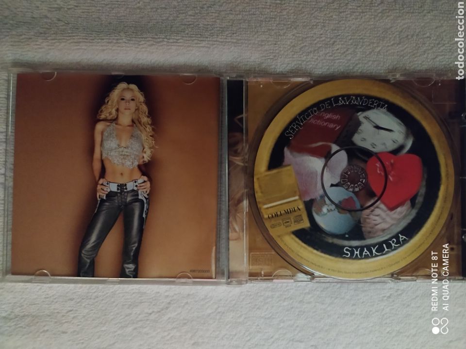 CDs de m&uacute;sica: Shakira servicio de lavander&iacute;a CD - Foto 3