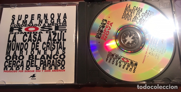 CDs de m&uacute;sica: CD DUNCAN DHU SUPERNOVA - Foto 3