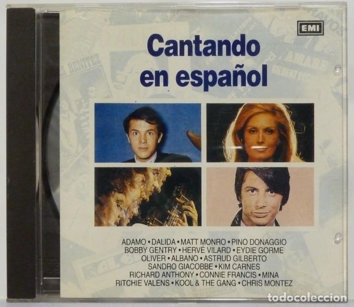 CDs de m&uacute;sica: Cantando en espa&ntilde;ol - Varios int&eacute;rpretes - Foto 1