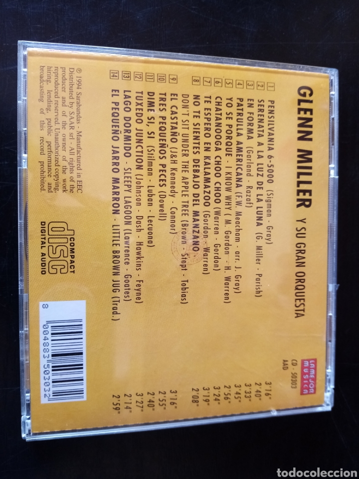CDs de m&uacute;sica: Glenn Miller y su gran orquesta. - Foto 3