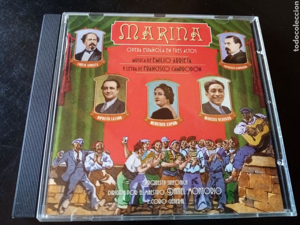 CDs de m&uacute;sica: Marina. Opera espa&ntilde;ola. - Foto 1