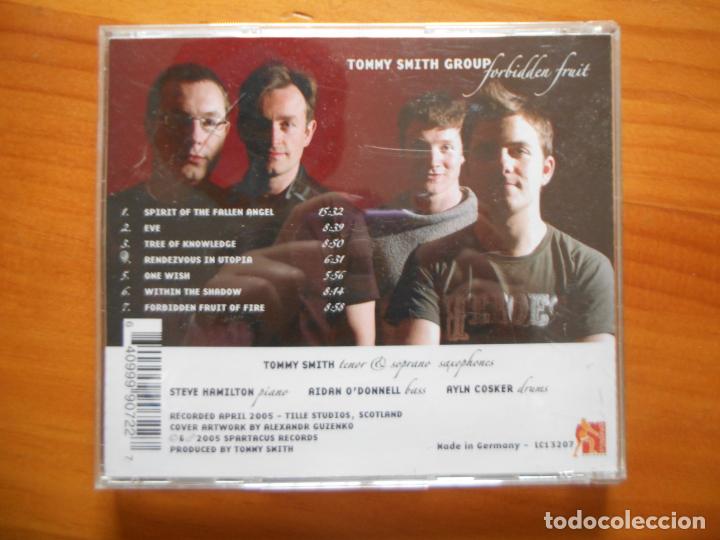 CDs de m&uacute;sica: CD TOMMY SMITH GROUP - FORBIDDEN FRUIT (B4) - Foto 2