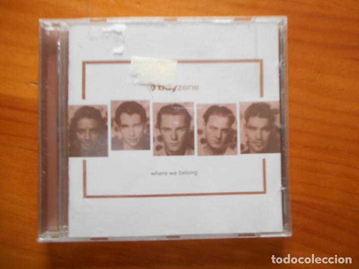 CDs de m&uacute;sica: CD BOYZONE - WHERE WE BELONG (C4) - Foto 1