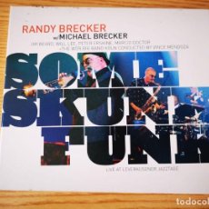 CDs de Música: CD DE RANDY BECKER W/ MICHAEL BECKER - SOME SKUNK FUNK - COMO NUEVO LIVE AT LEVERKUSENER JAZZTAGE
