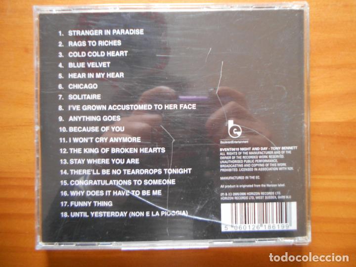 CDs de m&uacute;sica: CD TONY BENNETT - NIGHT AND DAY (C4) - Foto 2
