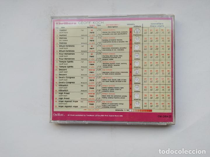 CDs de m&uacute;sica: GEOFF KOCH. THRILLERS. CD. TDKCD37 - Foto 3