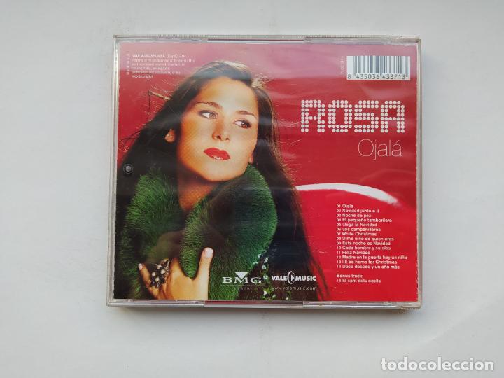 CDs de m&uacute;sica: ROSA. OJALA. CD. TDKCD36 - Foto 3