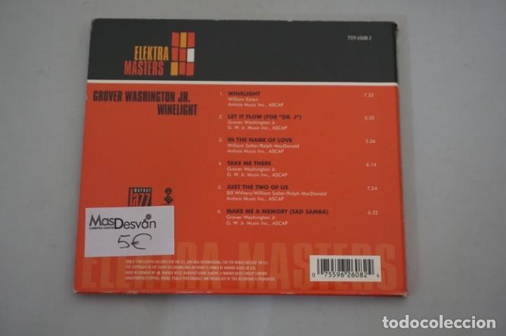 CDs de m&uacute;sica: CD/ GROVER WASHINGTON JR. - WINELIGHT - Foto 3