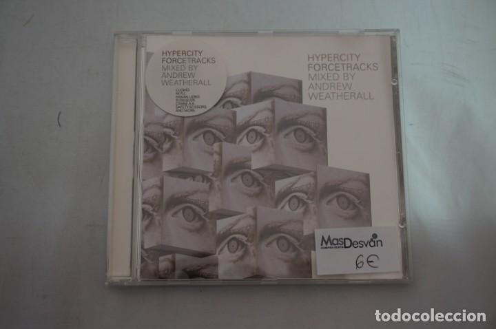 CDs de m&uacute;sica: CD/ HYPERCITY - FORCETRACKS. MIXED BY ANDREW WEATHERALL - Foto 1