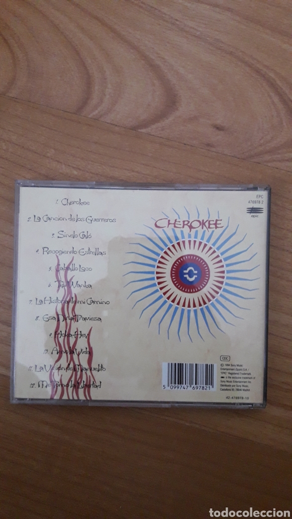 CDs de m&uacute;sica: CHEROKEE. CABALLO LOCO - Foto 2