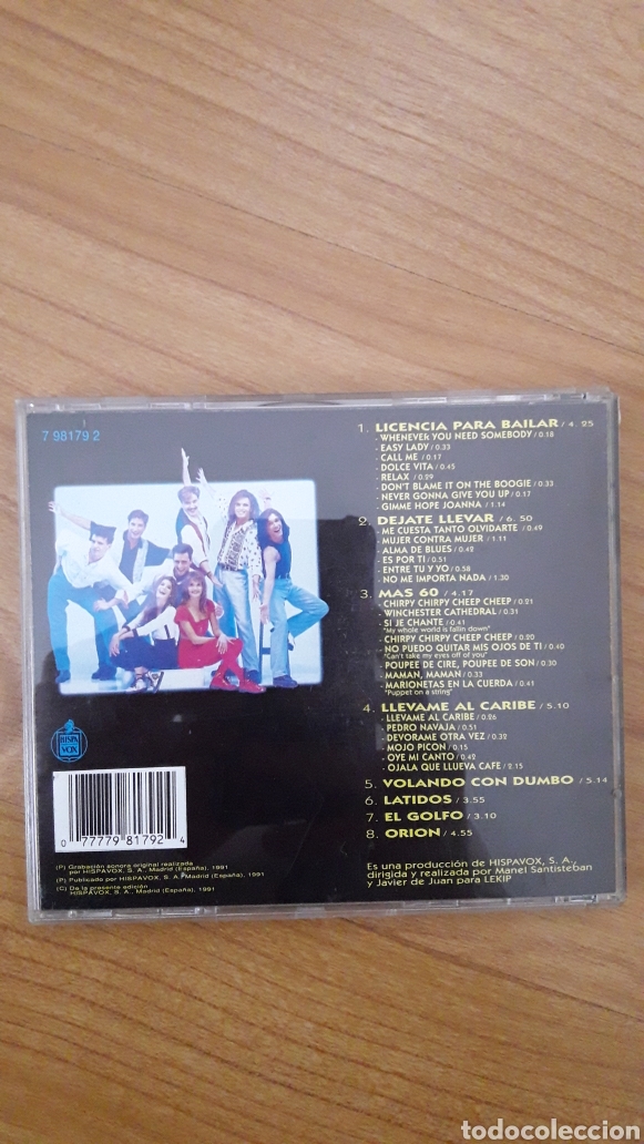 CDs de m&uacute;sica: LA D&Eacute;CADA PRODIGIOSA. LICENCIA PARA BAILAR - Foto 2