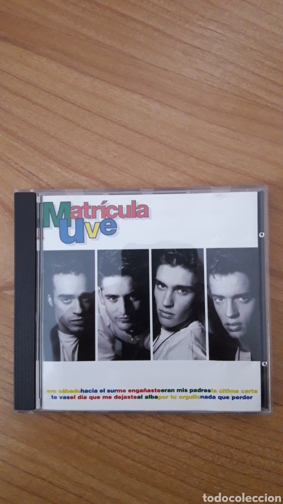 CDs de m&uacute;sica: MATR&Iacute;CULA UVE - Foto 1