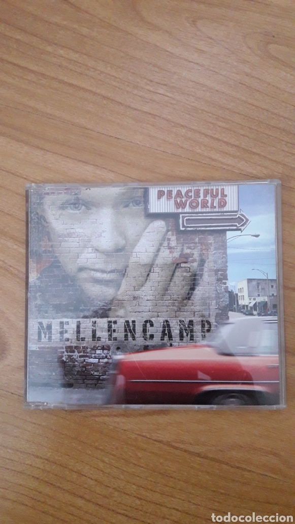 CDs de m&uacute;sica: JOHN MELLENCAMP. PEACEFUL WORLD - Foto 1